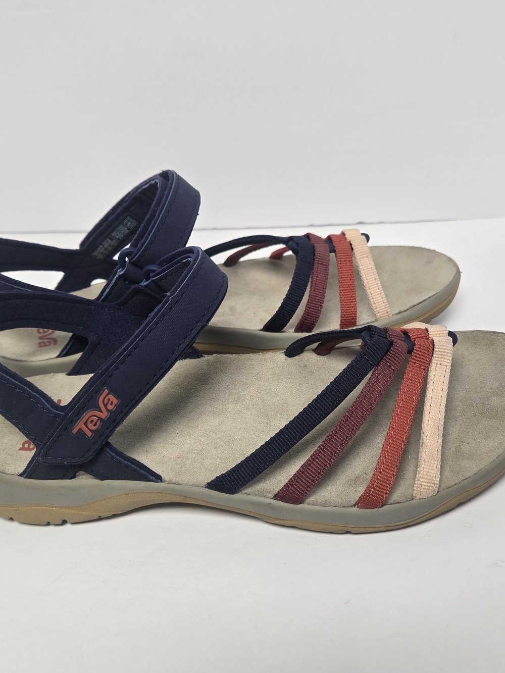 Teva Elzada Web Sandals Womens Size 9.5 Eclipse Multi Strappy Hiking Outdoor